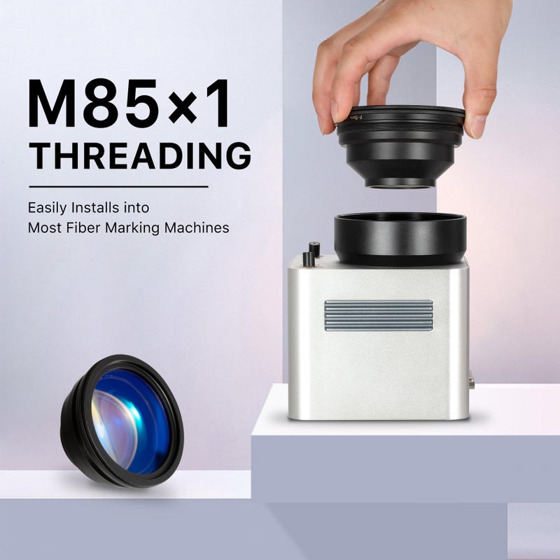 Cloudray F-Theta Lens Fiber Laser Scan Lens 110x110mm FL160mm M85 F Theta for 1064nm Fiber Laser Machine Scanning - Image 3