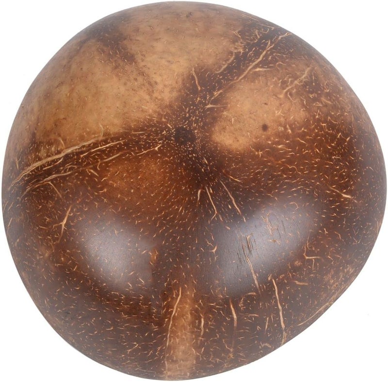 ChezMax Natural Coconut Bowl Mother of Pearl Inlaid Shell Bowls Key Bowl for Entryway Table Candy Container Nuts Holder Fruits & Dry Snack Storage Bowl Round Handcrafted Bowl for Decoration - Image 5