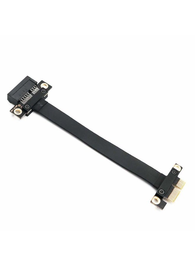 Mustpoint PCI-e PCI Express 36PIN 1X Extender Extension Cable with Gold-Plated Connector - Image 1