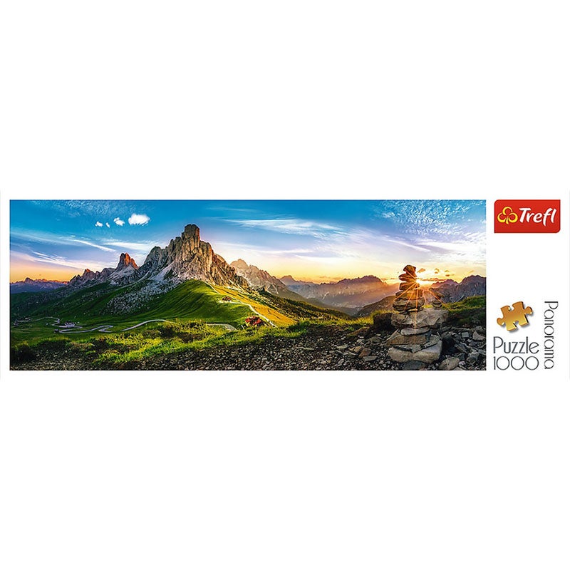 Trefl - Passo di Giau, Dolomites Panorama Puzzle 1000 Pieces - 29038 - Image 2