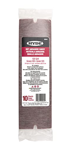 Hyde 09944 Abrasive Sanding Net Sheets, 120 Grit, 10-Sheets - Image 5
