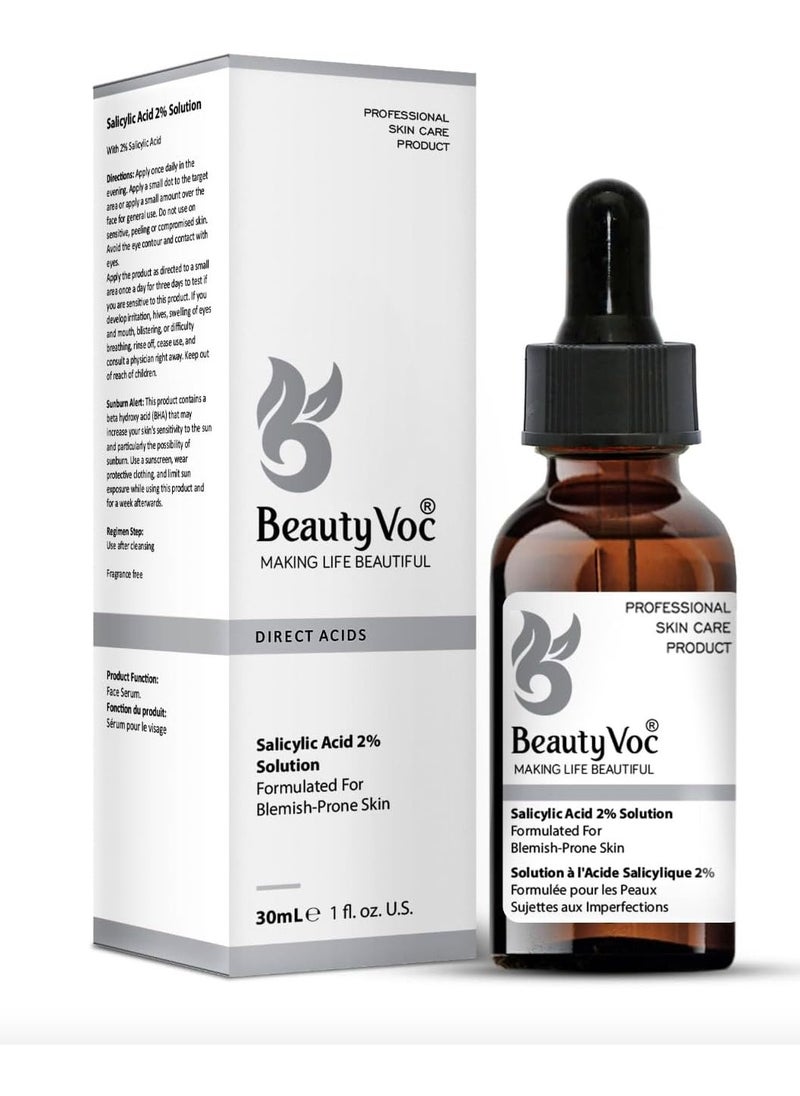 BEAUTY VOC Salicylic Acid 2% Solution Serum ,30ML  - Image 3