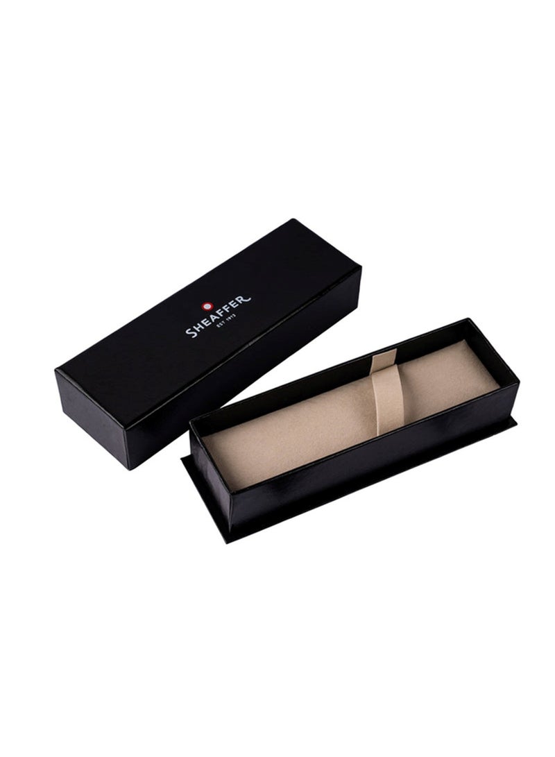 SHEAFFER VFM Ballpoint Pen With Chrome Trim And Blue Barrel In Gift Box - Image 3