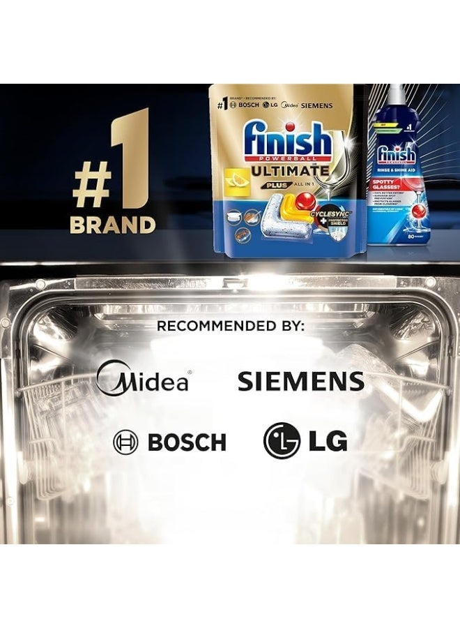 فنيش فينيش-منظف غسالات الاطباق برائحة الليمون 45 قرص - Image 2