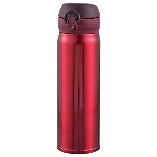 The gifts bucket The gifts bucket Stainless Steel Vacuum Flasks Water Bottle with Sipper Cap Stainless Steel Insulation Kettle 500 ml Brown - Image 2