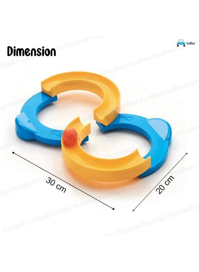 FunBlast FunBlast Loop Balancing Track Toy - Balancing Game, Bouncing Ball for Kids, 8 Shape Infinite Loop Game, Toys for 5+Years Kids, Indoor Games (Random Color)  - Image 2