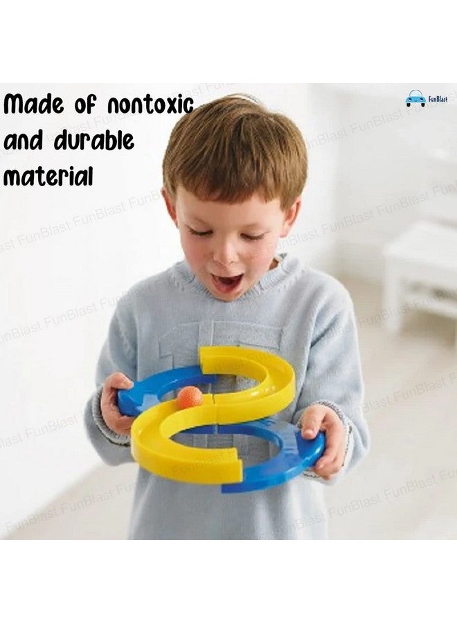 FunBlast FunBlast Loop Balancing Track Toy - Balancing Game, Bouncing Ball for Kids, 8 Shape Infinite Loop Game, Toys for 5+Years Kids, Indoor Games (Random Color)  - Image 5