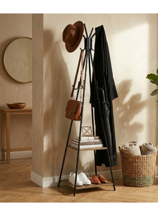 السعادة هوم  علاقة ملابس استاند 40x180 سم - Image 1