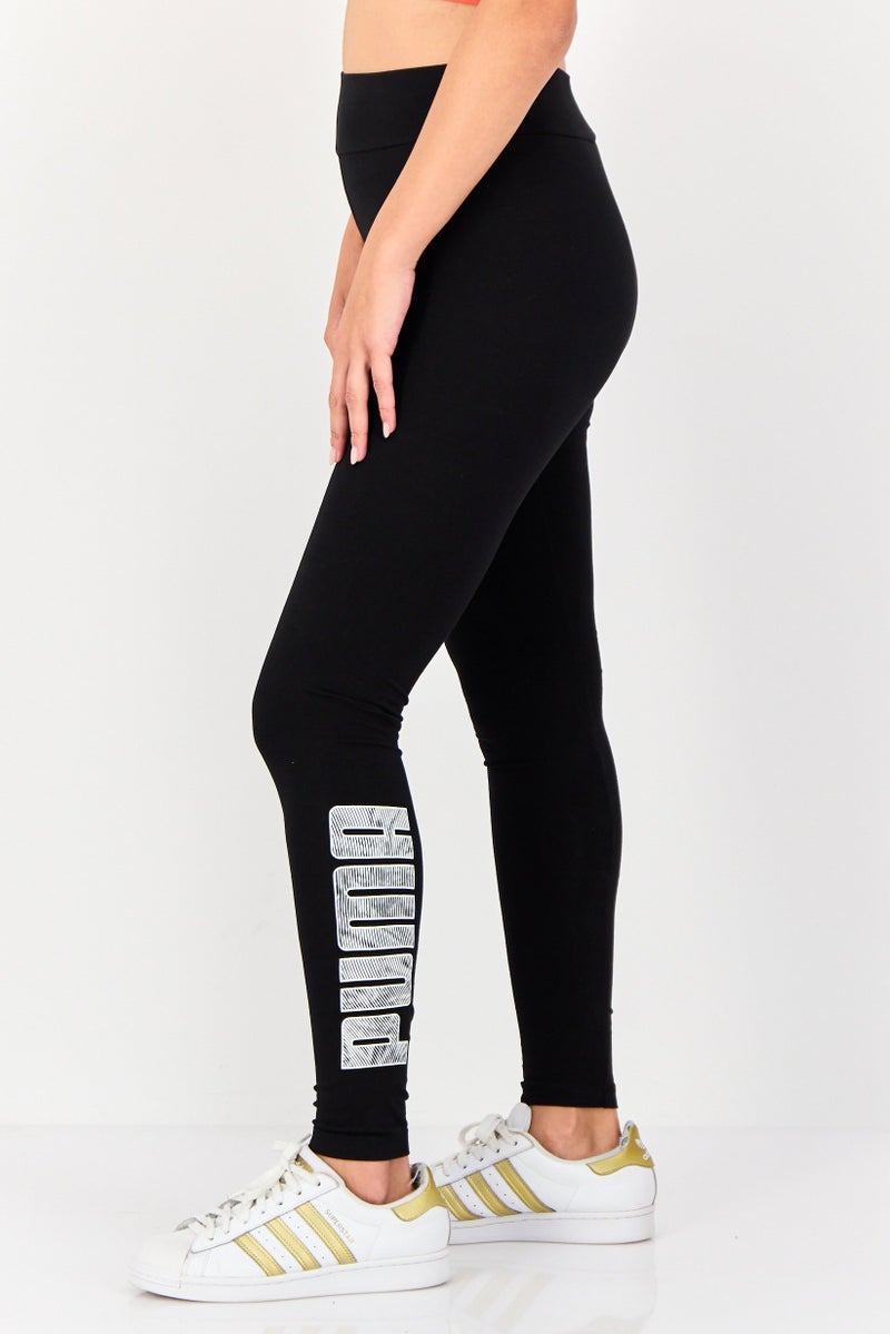 PUMA  leggings رياضية نسائية مناسبة للتدريب، أسود - Image 4