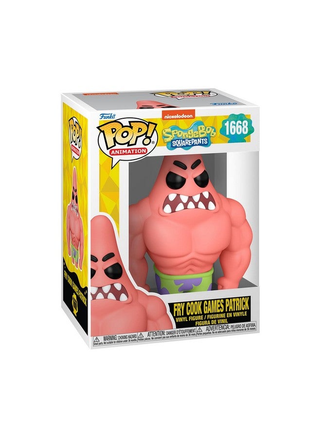 Funko Pop Animation: Spongebob Squarepants 25th Anniversary - Fry Cook Games Patrick Star - Collectable Vinyl Figure - Gift Idea - Official Merchandise - Toys for Kids & Adults - Image 1