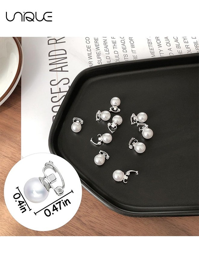 Unique - 30 Pcs Hair Pearls Hair Clips - Mini Pearl Bobby Pins  - White Pearls for Hair - Cute Wedding Hair Clips Pearl Barrettes for Women Girls Brides - Image 1