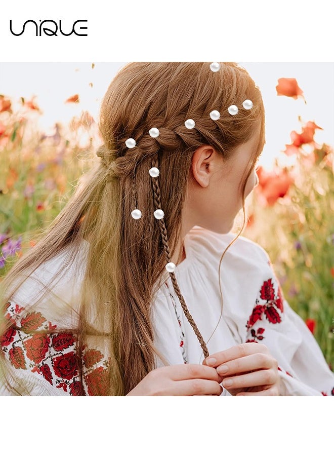 Unique - 30 Pcs Hair Pearls Hair Clips - Mini Pearl Bobby Pins  - White Pearls for Hair - Cute Wedding Hair Clips Pearl Barrettes for Women Girls Brides - Image 1