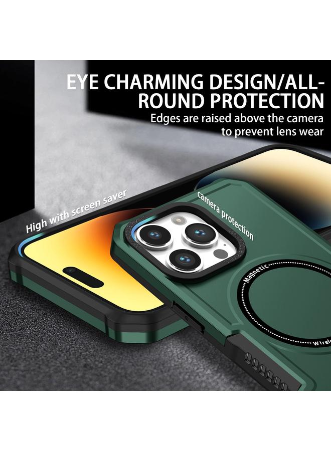 اس-توب جراب لهاتف iPhone 15 Pro Max مقاوم للصدمات مع جراب MagSafe للهاتف - Image 3