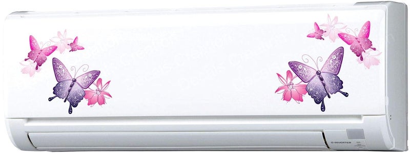 ™ AC Stickers Fridge Sticker Wall Sticker Split Ac Stickers Air Conditioner Sticker Standard Size Code 09
