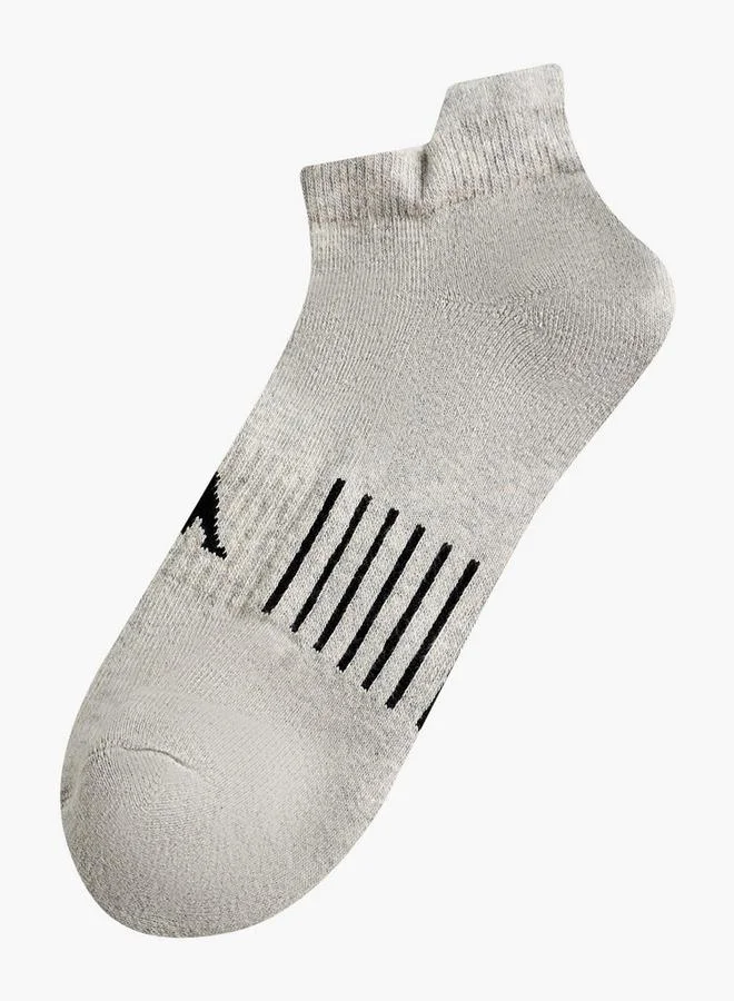 كابا Kappa Men Ankle Length Socks Half Terry - Set of 3