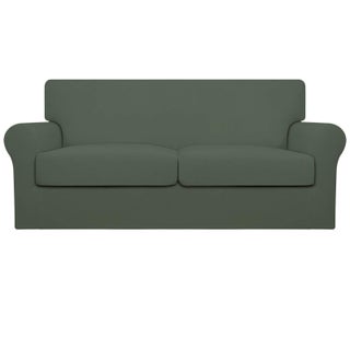 EasyGoing Oversized 3 Pieces Stretch Fleece Soft Loveseat Couch Cover for Pets  Washable Sofa Slipcover for 2 Separate Cushion Couch  Elastic Furniture Protector for Dogs Kids Grayish Green - pzsku/ZE731F290FB2428DB2D50Z/45/1749491195/63cfad08-bbb5-45cc-ad63-15262613b3ba