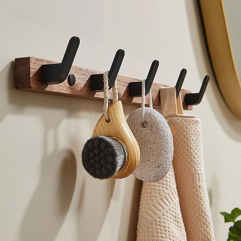 Wall Mounted Coat Rack Hook For Clothes Towels Easy Install Size C - Image 5
