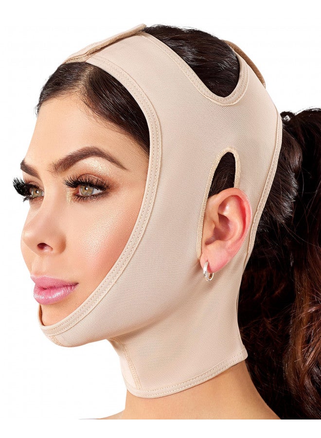 SHAPE CONCEPT Chin Strap Support Band Neck Bandage Mentonera Post Quirurgica Face Lifting Slimmer Chin Lift Facial Compression - Image 2