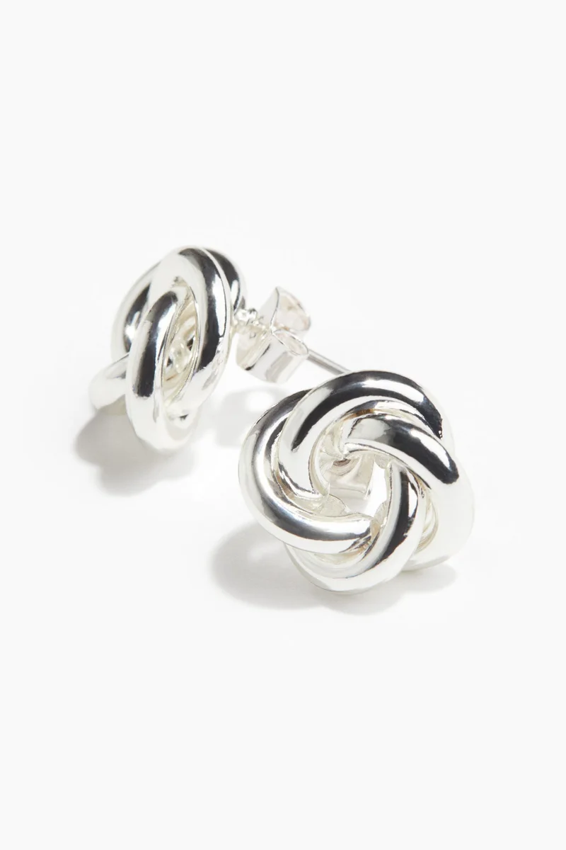 H&M Knot-look stud earrings
