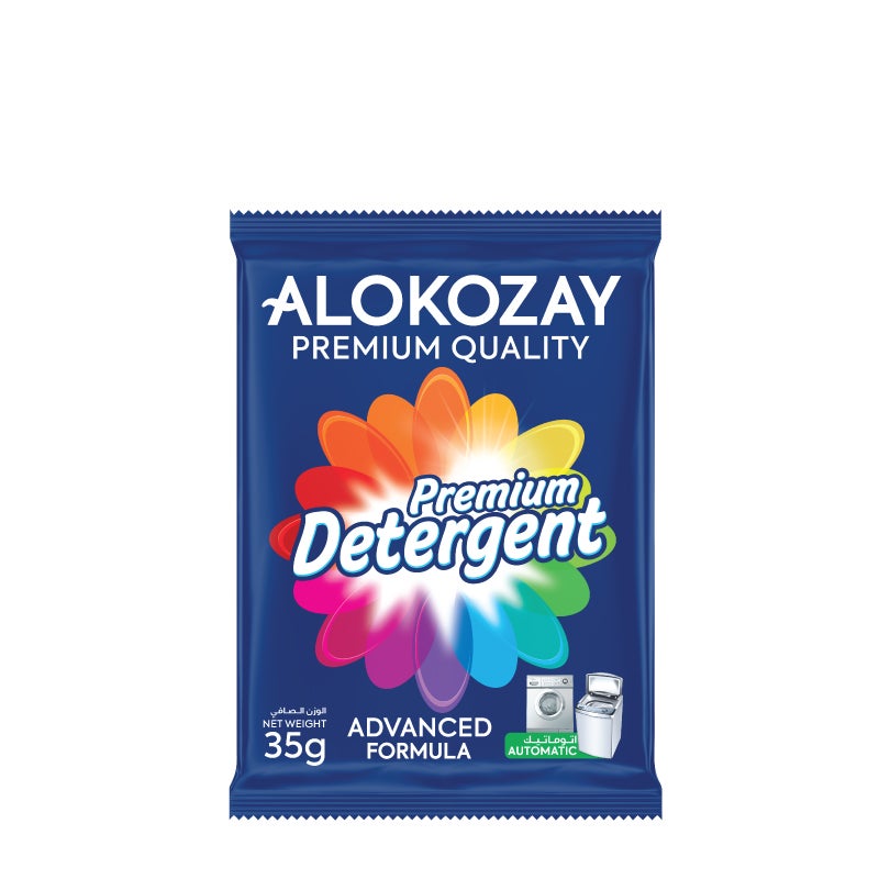 Alokozay مسحوق غسيل بريميوم 35 جرام كيس - Image 1