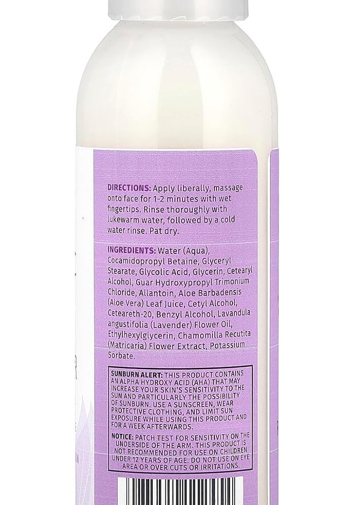 Reviva Labs Glycolic Acid Facial Cleanser - 4.0 Fl. Oz (118 ml) for Aged and Blemished Skin - Image 2