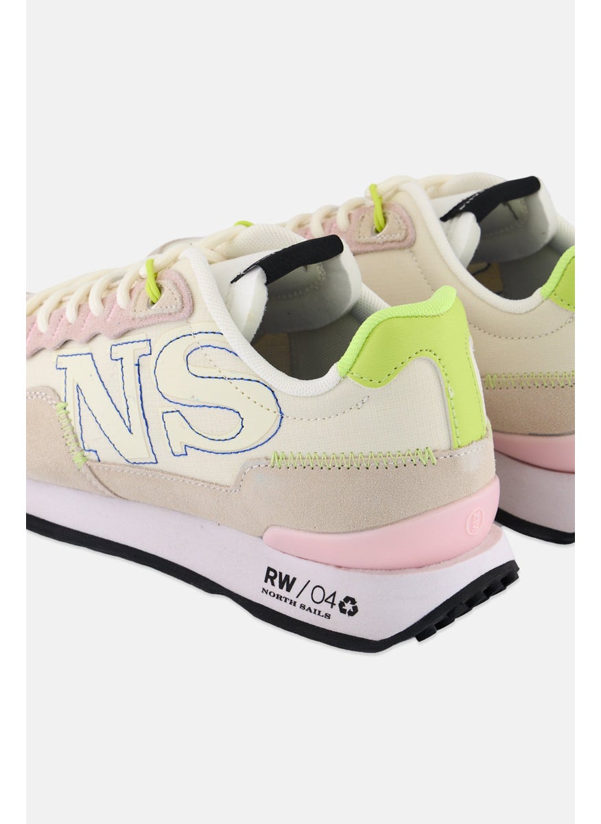 North Sails Women Lace Up Casual Shoes, Off White  - Image 2