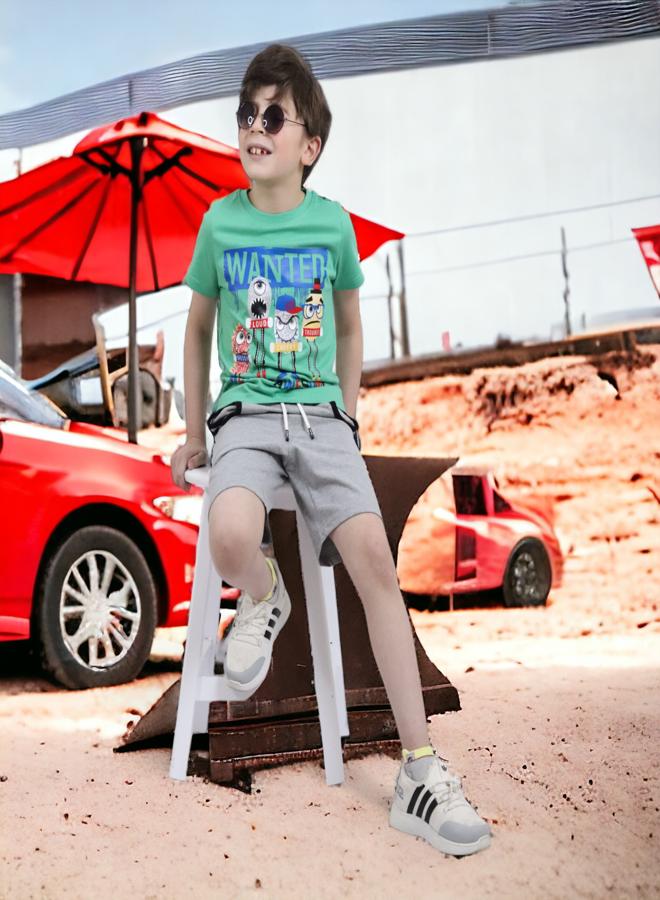 تشويس ملابس نوم قطنية عالية الجودة للأولاد (عمر 12 عامًا) - مجموعة صيف 2024 - أقمشة ناعمة وملونة مفعمة بالحيوية لأسلوب أنيق ومريح, الآن حصريا فى 🌈 تشويس - Image 5