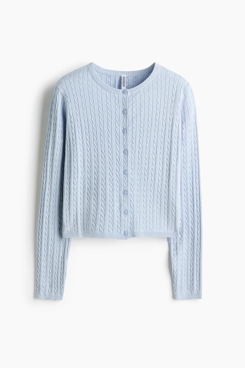 H&M Cable-knit cardigan