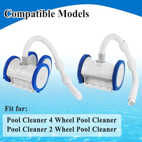 Ebrmeiwo 4 Pcs PVX280PK2 White Float for 2/4 Wheel Pool Cleaner Hoses, #896584000-280 - Image 4