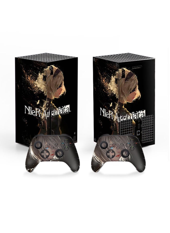 ينطبق على جهاز ألعاب Microsoft X SERISE X Series فيلم واقي مقاوم للخدش - اللون: X-0026 - Image 3