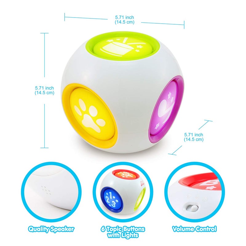 BEST LEARNING Learning Cube - Educational Musical Activity Center Block for Infants Babies Toddlers 6-12 Month and up - Toys for 1 Year Old - First Birthday Present for Boy and Girl - Image 4