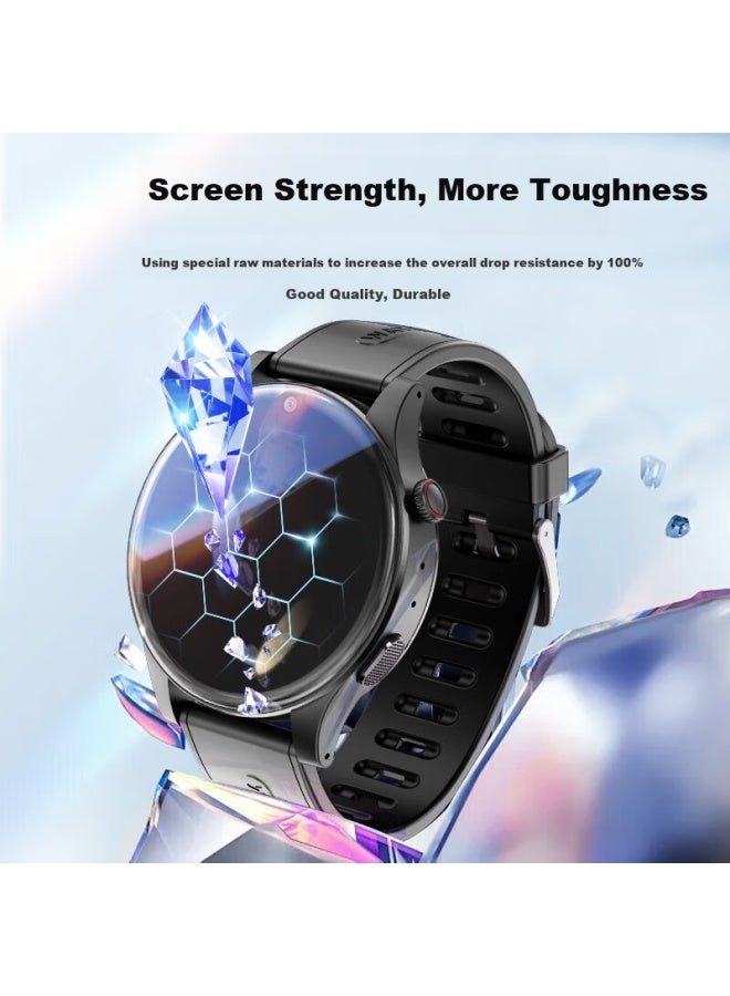 Aelvo Huawei Harmonyos Compatible With Apple I0s, Suitable For 5g Full Network Children's Elementary School Students' Phone Watch, Can Insert Sim Card, Video Waterproof, For Teenagers In Middle And High School, Positioning For Ages 6-18 - Image 3