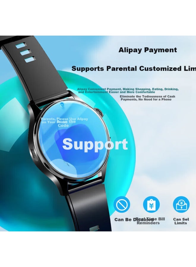 Aelvo Huawei Harmonyos Compatible With Apple I0s, Suitable For 5g Full Network Children's Elementary School Students' Phone Watch, Can Insert Sim Card, Video Waterproof, For Teenagers In Middle And High School, Positioning For Ages 6-18 - Image 5