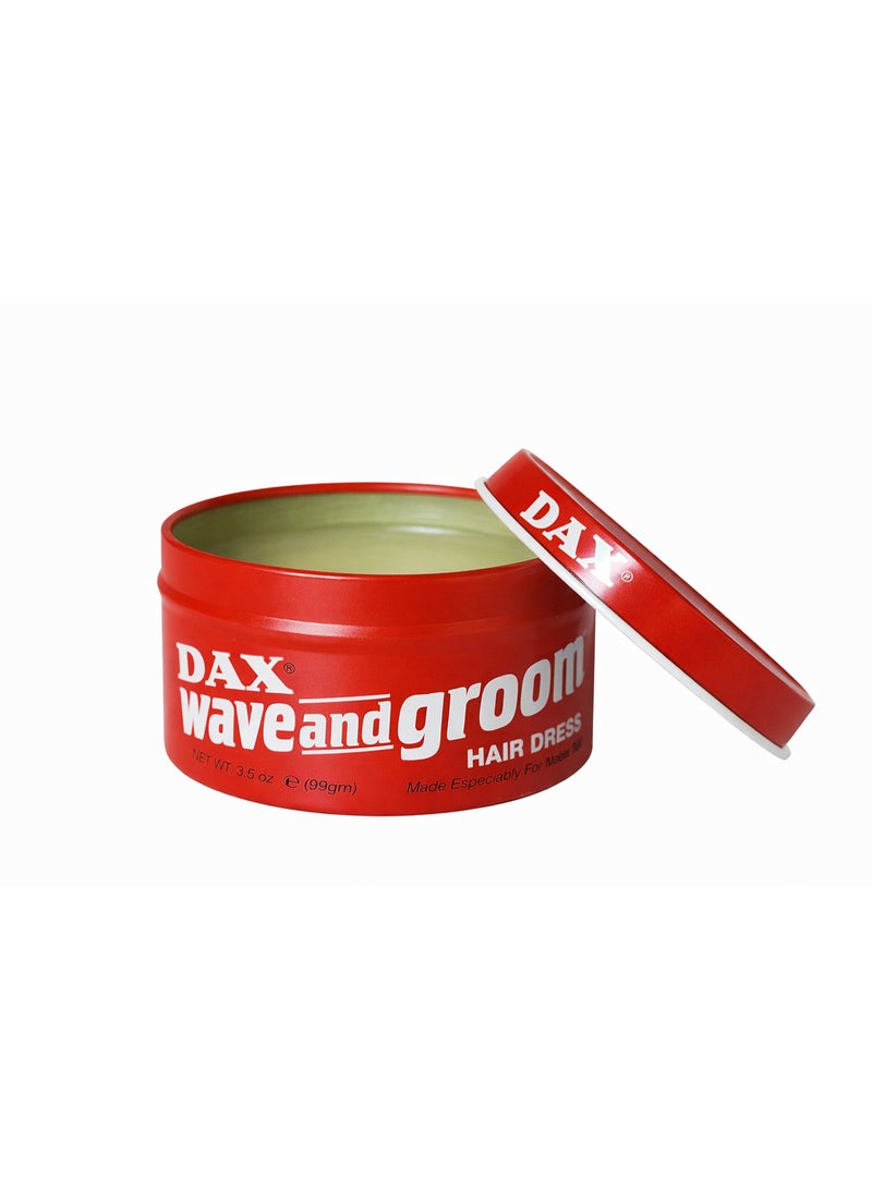 داكس كريم داكس الأمريكي الأصلي ثبات قوي ولمعان طبيعي للشعر القصير والمجعد  اللون الأحمر - Image 1