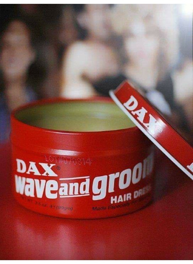 داكس كريم داكس الأمريكي الأصلي ثبات قوي ولمعان طبيعي للشعر القصير والمجعد  اللون الأحمر - Image 3