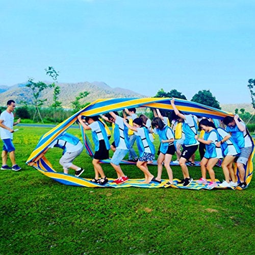 KINDEN Teamwork Games Group Learning Activity Fun Playing Run Mat for Kids and Adults Field Day Game（1 Pack） - Image 5