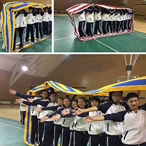 KINDEN Teamwork Games Group Learning Activity Fun Playing Run Mat for Kids and Adults Field Day Game（1 Pack） - Image 2