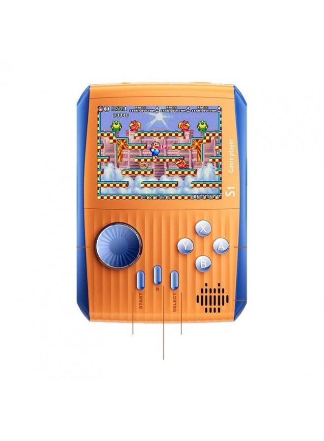 ELTRAZONE Portable Ultra-Thin Mini Handheld Game Console S1, 3.0 Inch Color Display Retro Gaming Device with 600 Built-in Classic Games, 2 Player Mode, Rechargeable Portable Video Game Console for Kids - Image 1