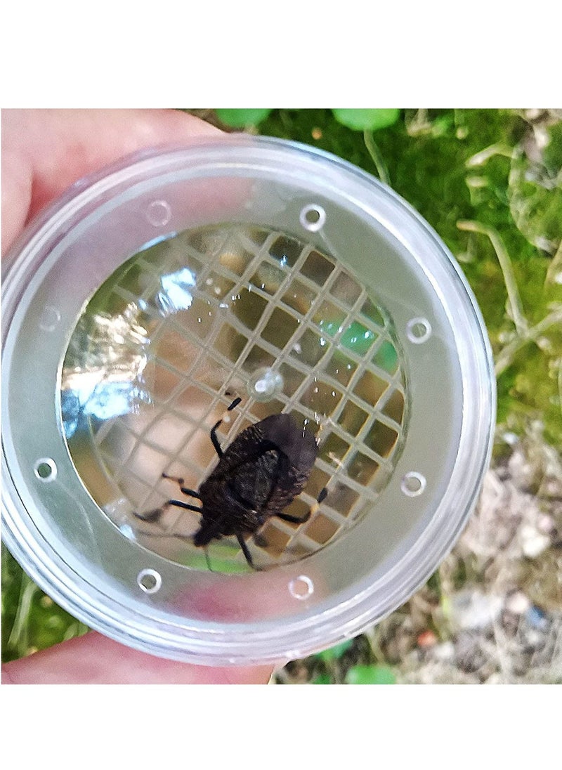 Y&D - 20 Pieces Critter Insect Cages Bug Viewer Magnifying Box Magnifier Container Catcher Cage, Science Nature Exploration Tools - Image 1