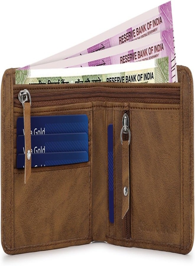Men & Women Wallet (6 Card Slots) SPY-CX-29DARKTAN_CW - Image 2
