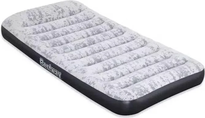بست واي 67834 Inflatable Mattress for 1 Person White with Pump 188X99 cm
