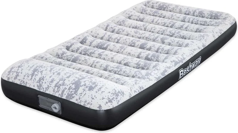بست واي 67834 Inflatable Mattress for 1 Person White with Pump 188X99 cm