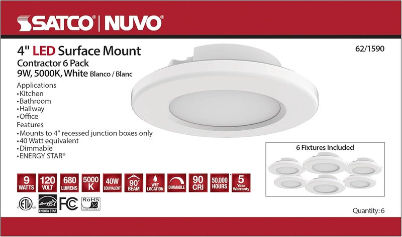 Nuvo Lighting 45923615900 LED Surface Mount See Image - Image 2