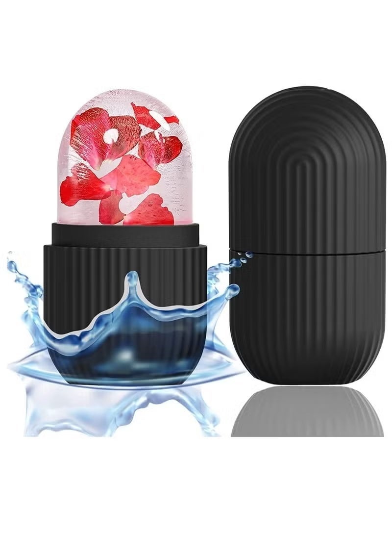 Ice Roller For Face,Beauty Facial Massage Ice Roller,Glow Cube Ice Roller for Face,Skin Care Tools for Eye Wrinkles - Image 1