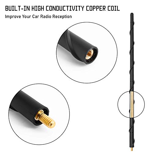 KSaAuto 16 Inch Antenna for Ford F150 2009-2025 F-150 2017-2025 F-250 F-350 Bronco Truck Antenna Replacement - Image 4
