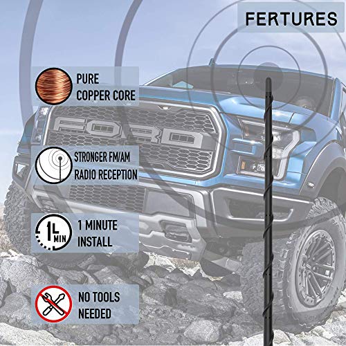 KSaAuto 16 Inch Antenna for Ford F150 2009-2025 F-150 2017-2025 F-250 F-350 Bronco Truck Antenna Replacement - Image 5
