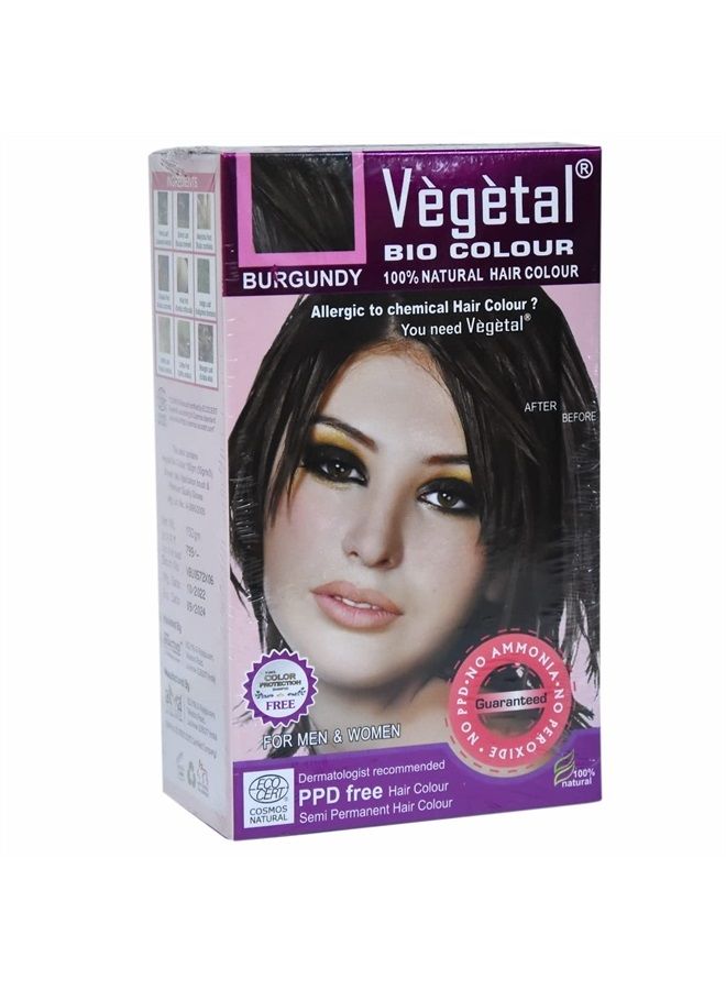 Vegetal لون بيولوجي - بورجوندي 50 جرام × 3 - Image 2