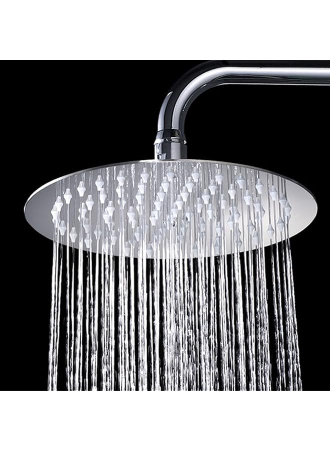 erorex 8 Inch Rainfall Shower Head Ultra Thin Stainless Steel And High Polish Chrome Luxury Durable Rain Showerhead Rain Style And Waterfall Effect - Image 1