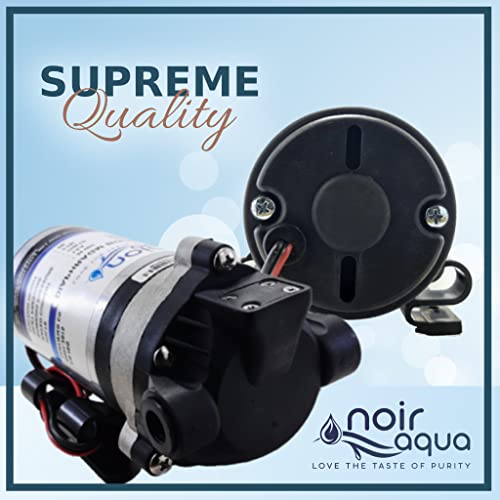 Noir Aqua RO Booster Pump Motor 100 GPD Heavy Duty Diaphragm Motor, Input 24V DC, 100% Copper Winding, 2 Year Warranty, Suitable for All Water Purifiers, Diaphragm Booster Pump - Image 4