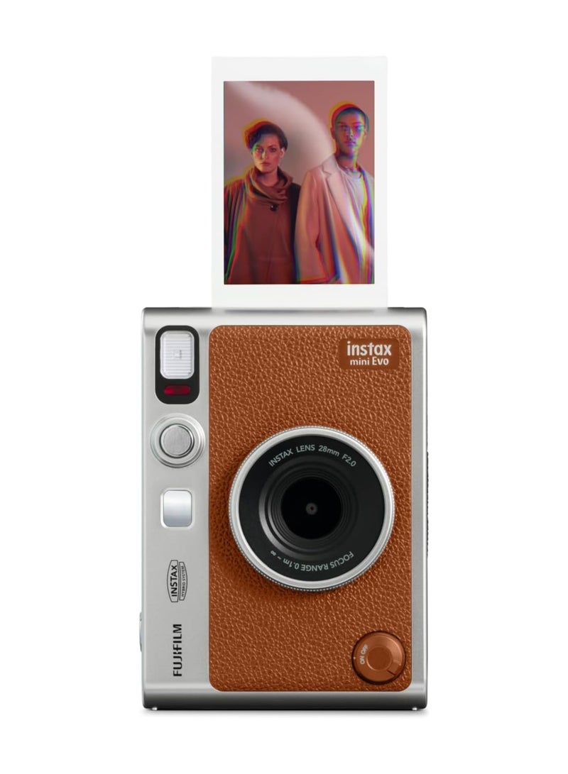 Generic Fujifilm Instax Mini Evo - Brown - Image 1